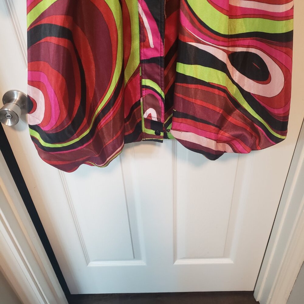 Samuel Dong - prints bubble dress coat - Picture 4 of 7